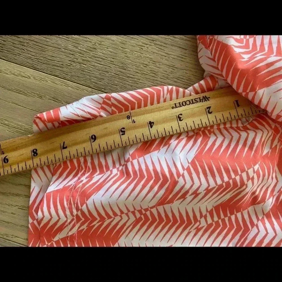 Onia men’s swim trunks orange white size 38 - Picture 7 of 8